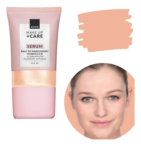 Base de maquiagem líquida Avon Tratamake Base Serum Avon FPS 30 30ml Base Serum Avon FPS 30 30ml tom 110f - 30mL