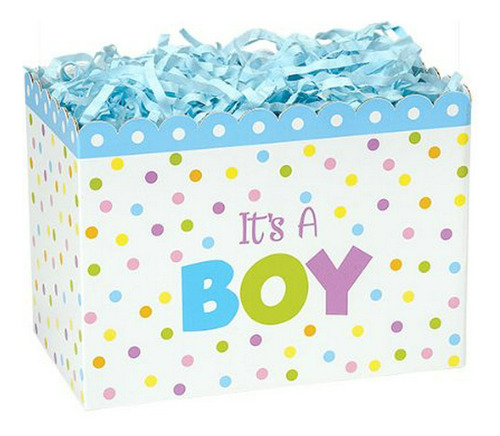 Caja Regalo Baby Shower Niño Con Base Decorativa, Compatible