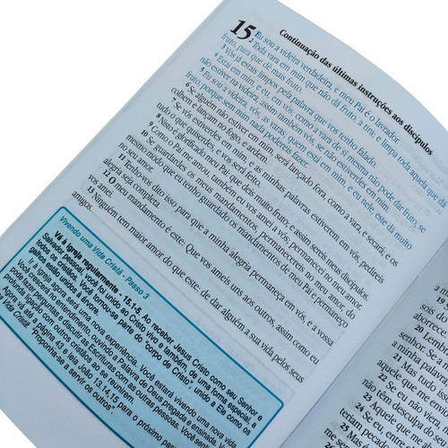 Livreto O Evangelho De João Com Notas Explicativas Pacote Com 10 Unidades
