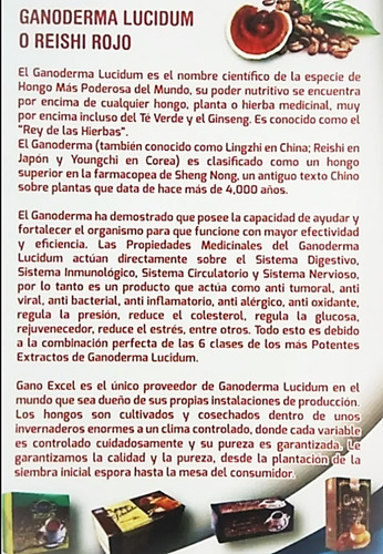 Ganoderma Gano Cafe 3 En 1 Oferta 4 Cajas Hongo Usa Full