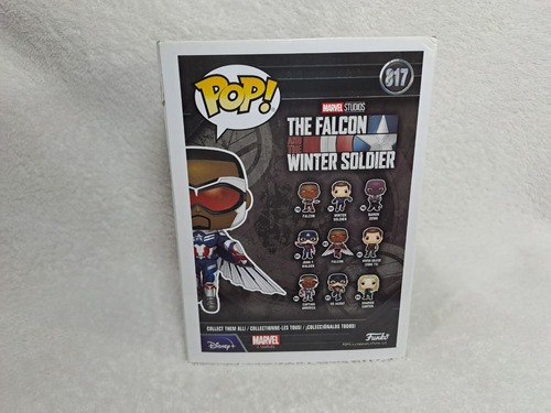 Funko Pop The Falcon And The Winter Soldier, Captain America (Usado)