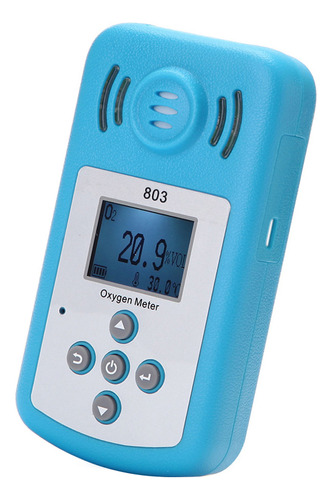Medidor De Oxígeno Portátil O2 Con Alarma.pantalla Lcd