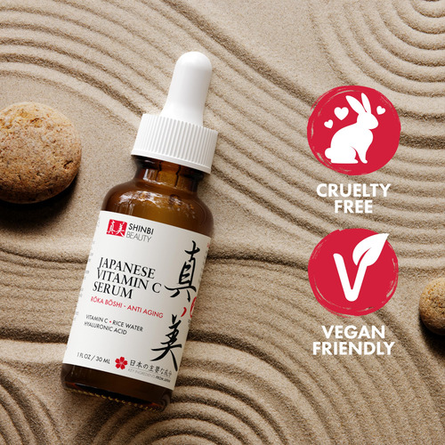 Sérum Shinbi Beauty Japonês De Vitamina C Com Água De Arroz