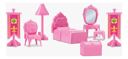 Castelo Princesa Judy Com Boneca Acessórios Samba Toys Kids