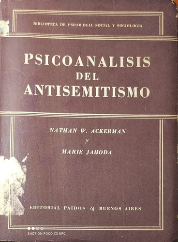 Psicoanalisis Del Antisemitismo ..