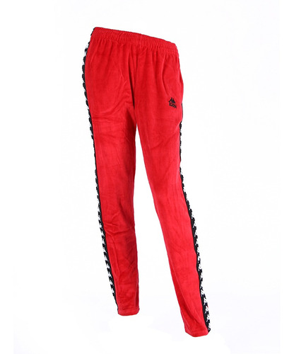Pantalon Kappa Authentic Melody Rojo/neg Mujer