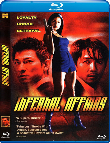 Infernal Affairs (trilogia) Blu Ray Legendado