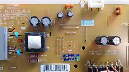 Fuente #195 70nano77sra Eax69502302(1.0) (Usado)