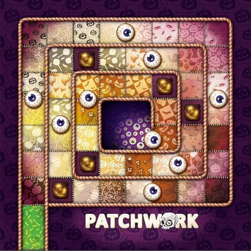 Juego De Mesa Patchwork Halloween Edition: ¡un Espeluznante