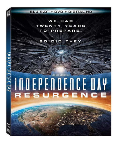 Blu-ray + Dvd Independence Day Dia De La Independencia 2