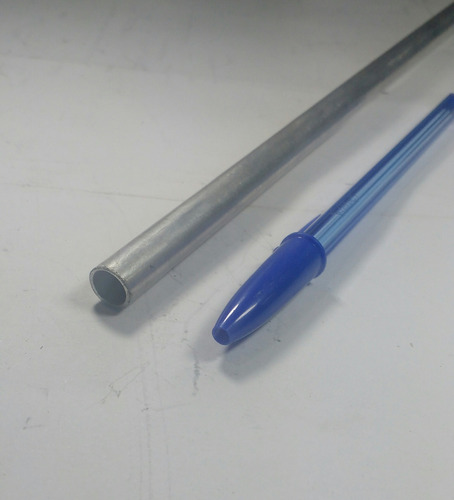 Tubo Redondo Alumínio 7/16 X 1/32 (11,11mmx0,79mm) C/ 70cm