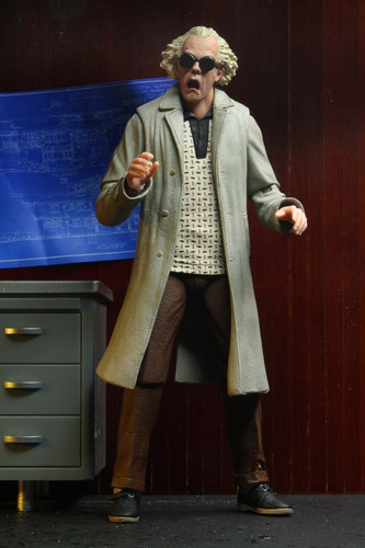 Neca Back To The Future Doctor Emmett Brown Ultimate Figure