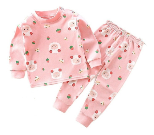 Conjunto De Ropa Navidad Para Pijamas De Bebé De 1 A 3 Años