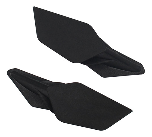 2x Scooter Dynamic Wing Kit Elegante Compatible Con Negro