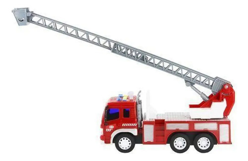 Veículo Bombeiro R3033 Escada - Bbr Toys