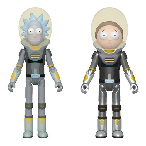 Rick & Morty En Traje Espacial - Nuevos