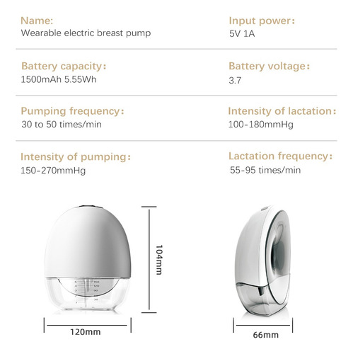 Extractor Eléctrico Manos Libres Digital Con Acoples S18