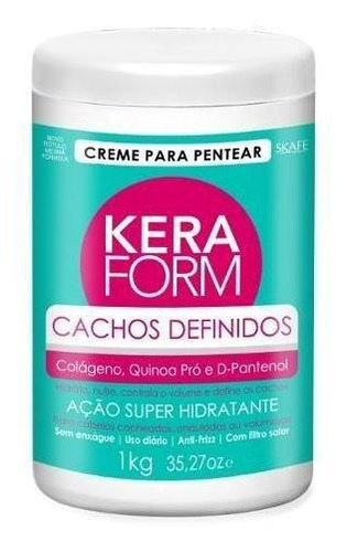 Creme Para Pentear Keraform 1k  Cachos Definidos