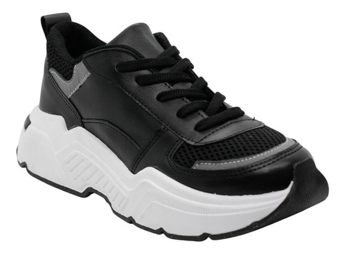 Zapatillas Sneaker Moda Mujer Plataforma Altas Bym Shoes