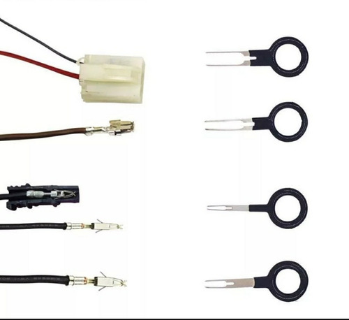 Kit Ferramentas Chaves Para Reparos Em Conectores Elétricos Injeção Eletrônica 
