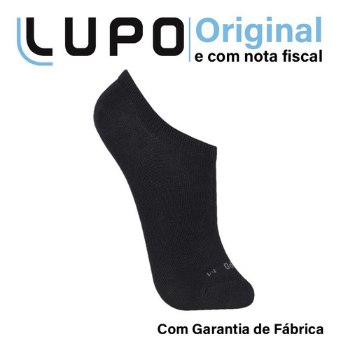 Imagem 2 de 8 de Kit 10 Pares Meias Lupo Masculina Soquete Atacado Original
