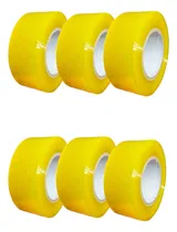 Comprar Cinta Adhesiva Transparente200mts X6 Rollos Empaque Embalaje