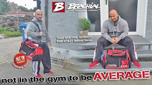 Brachial Bolso Deportivo Para El Gimnasio Gym Carry Bag Red
