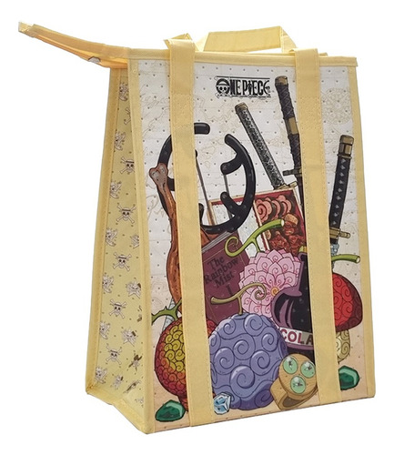 Lonchera Bolsa One Piece Mugiwaras Térmica Con Cierre