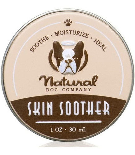 Natural Dog Company Skin Soother Perro Piel Dermatitis Crema