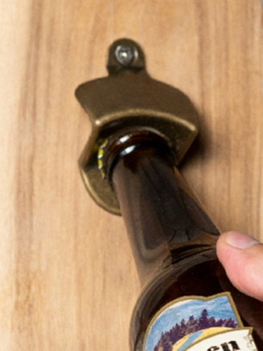 Destapador Abridor Cerveza Botella Personalizada Chapa Retro