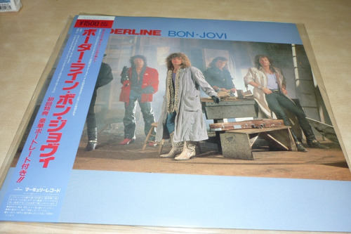 Bon Jovi Borderline Vinilo Japon 10 Puntos Obi Inser Jcd055