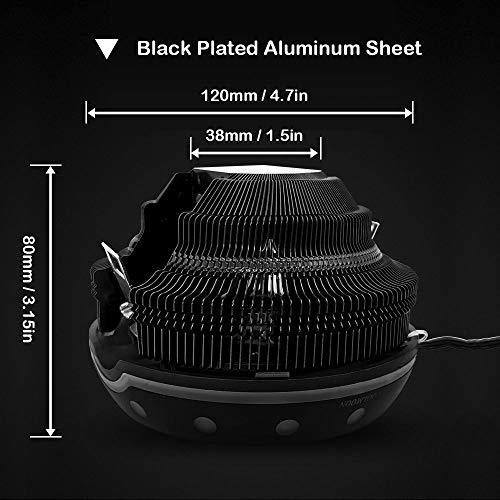 Cpu Cooler Disipador Calor Refrigeracion Aire Aluminio