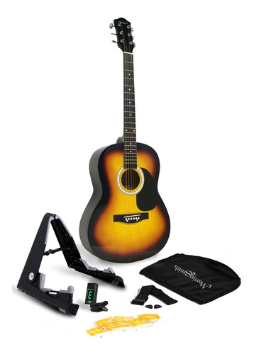 Martin Smith W-101-n-pk Kit Guitara Acustica Soporte