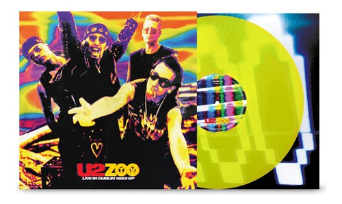 Zoo Tv Live In Dublin 1993 - U2 (vinilo) - Importado Edición Limitada