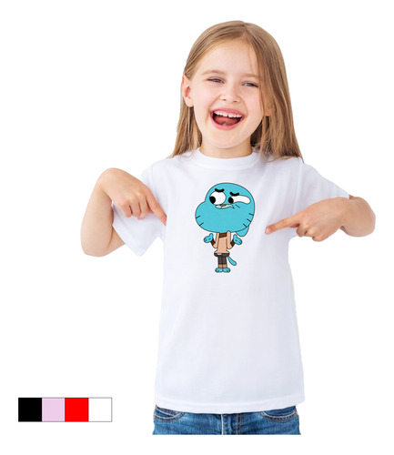 Playera Juvenil Colores Y Diseño Gummball #10