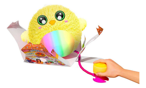 Peluche Inflable Biggies Little Fantasy 22cm Color Pollito/amarillo