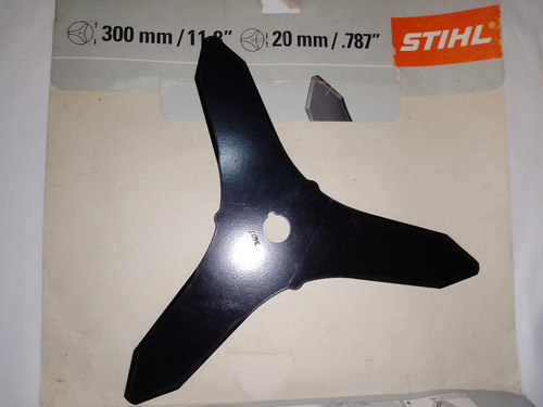Cuchilla De 3 Puntas Stihl Desmalezadora 300mm/20mm Nueva (Usado)