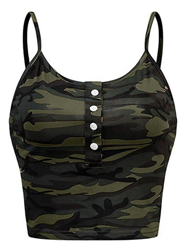 Regalo Mujer Tank Top Camiseta Y Con O-escote Ab524 Con