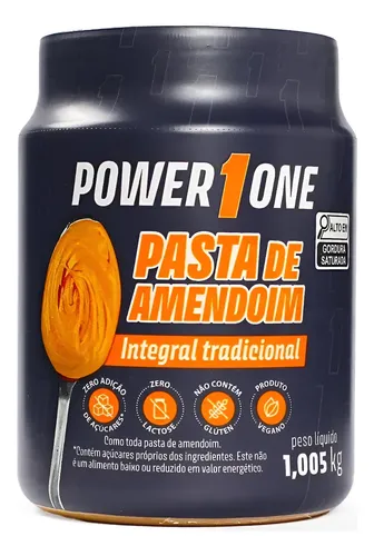 Pasta De Amendoim Power One 1kg