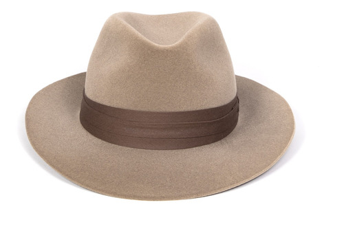 Chapéu Indiana Jones Areia Premium Casual Social 