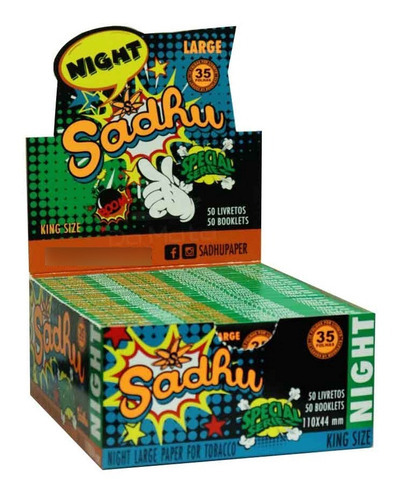 Caixa De Seda Sadhu Night Large King Size