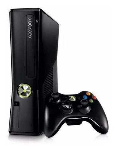 Xbox 360 Slim 4gb Con 2 Controles +10 Juegos Obsequio + Envi