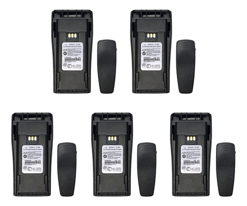 Bateria Nntn4497 Nntn4497dr Para Radio Motorola Cp 5pcs.