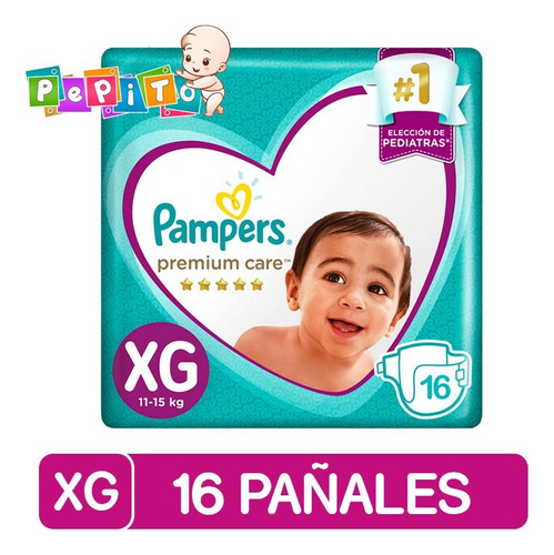 Pañales Pampers Premium Care Tallas M- G- Xg- Xxg X4paquetes