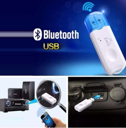 Receptor Bluetooth Usb Para Auto Radio Equipo Sonido