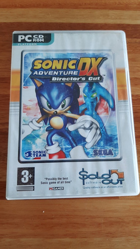 Juego Pc Cd Rom Sonic Adventure Dx Director´s Cut