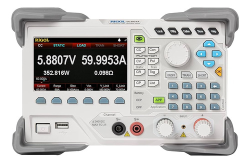 Carga Eletrônica Programável 350w 0-150v 0-60a Rigol Dl3031a