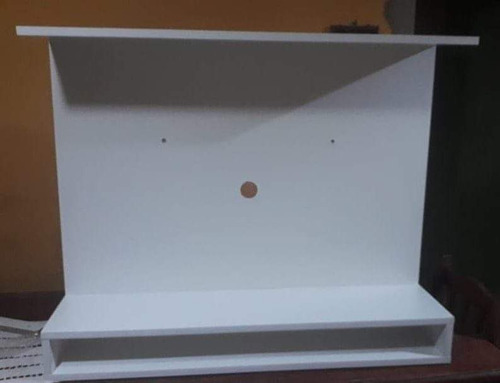 Panel Rack Flotante 3 Estantes 100x80 Smart Tv Led Consolas