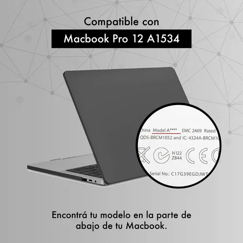 Protector Compatible Con Macbook 12 A1534 Acrilico Colores