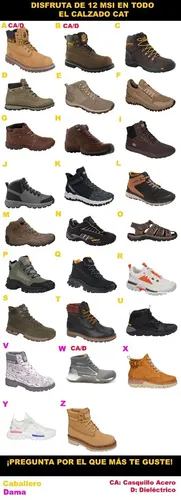Zapato Caterpillar Hombre Hiker Caf